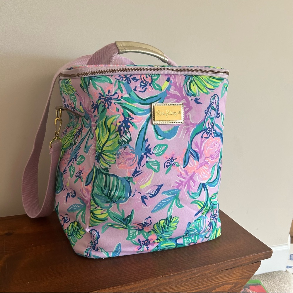 Lilly Pulitzer Insulated Wine Cooler Bag